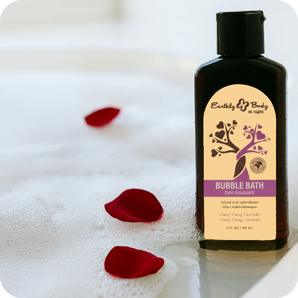 At Night Bubble Bath 2oz/60ml in Ylang-Ylang Lavender - Image 3