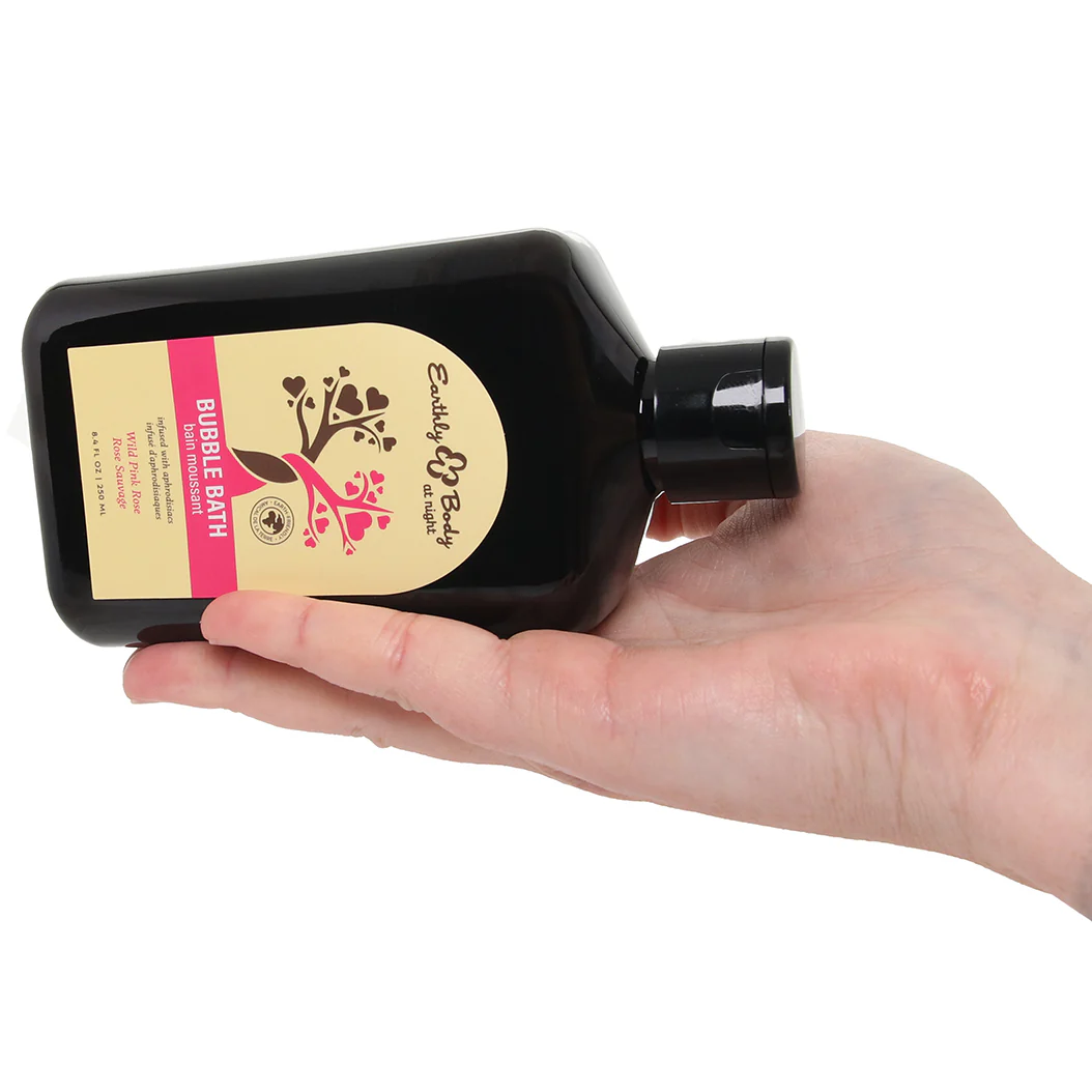 At Night Bubble Bath 8.4oz/250ml in Wild Pink Rose - Image 6