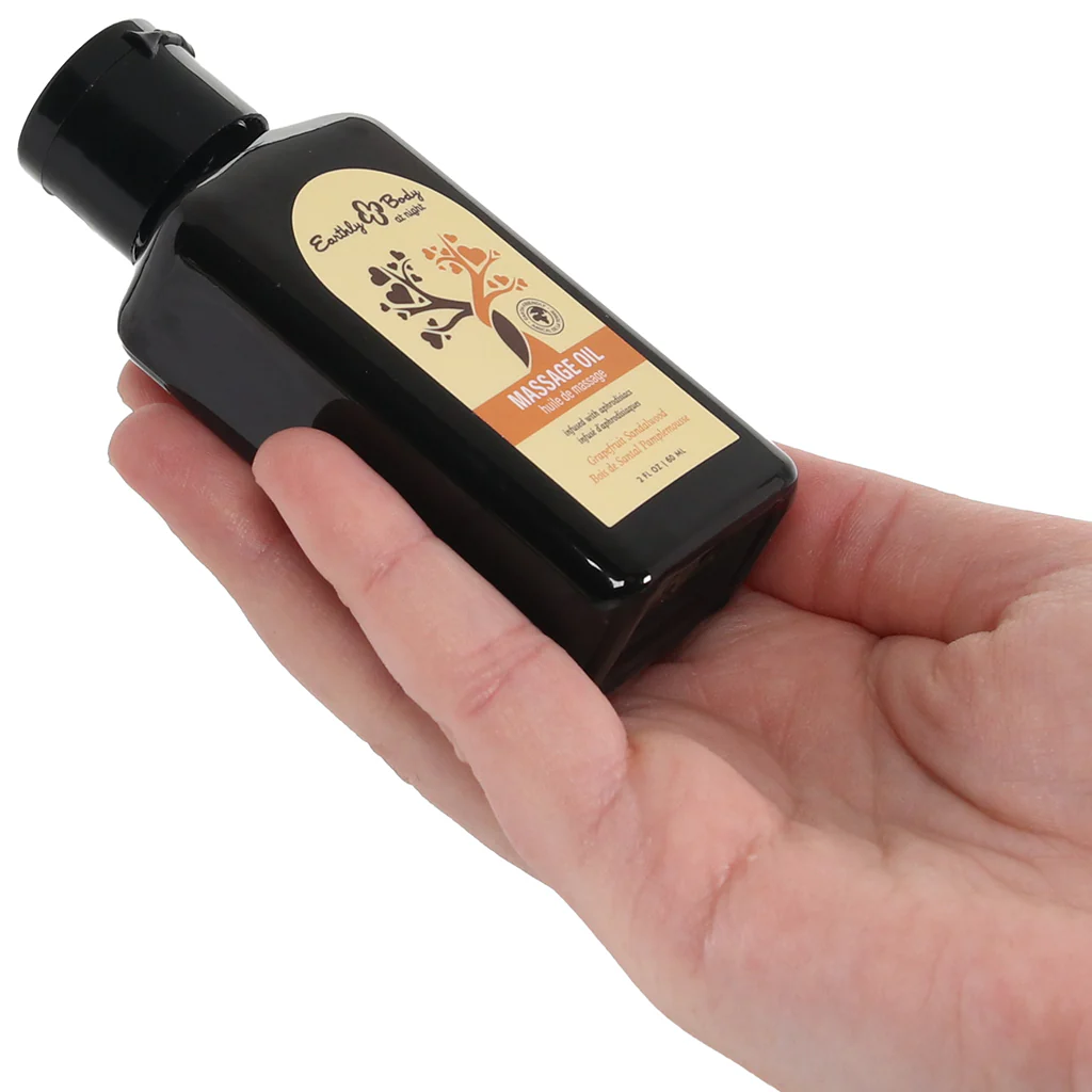 At Night Massage Oil 2oz/60ml in Grapefruit Sandalwood - Image 4