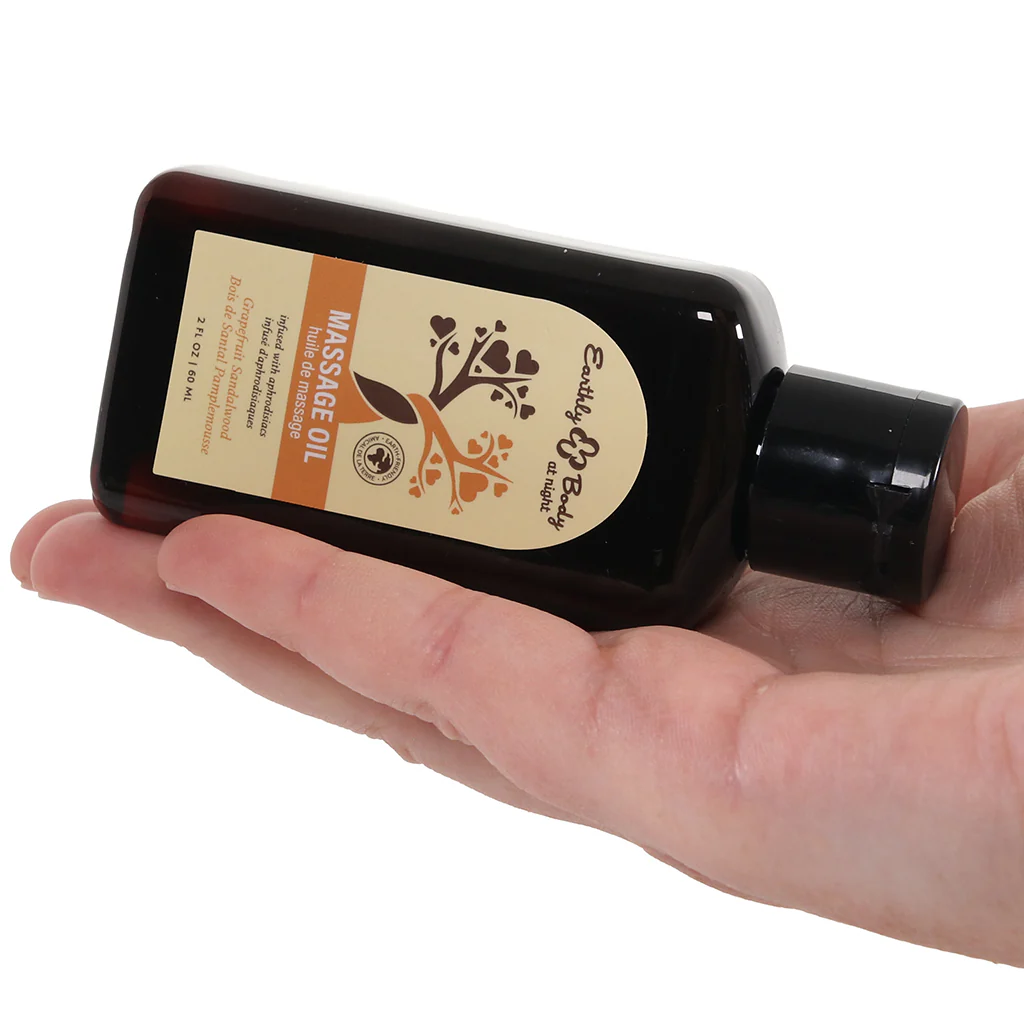 At Night Massage Oil 2oz/60ml in Grapefruit Sandalwood - Image 8