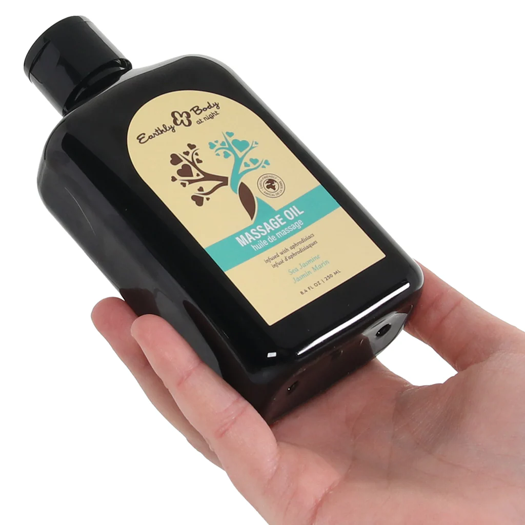 At Night Massage Oil 8.4oz/250ml in Sea Jasmine - Image 4