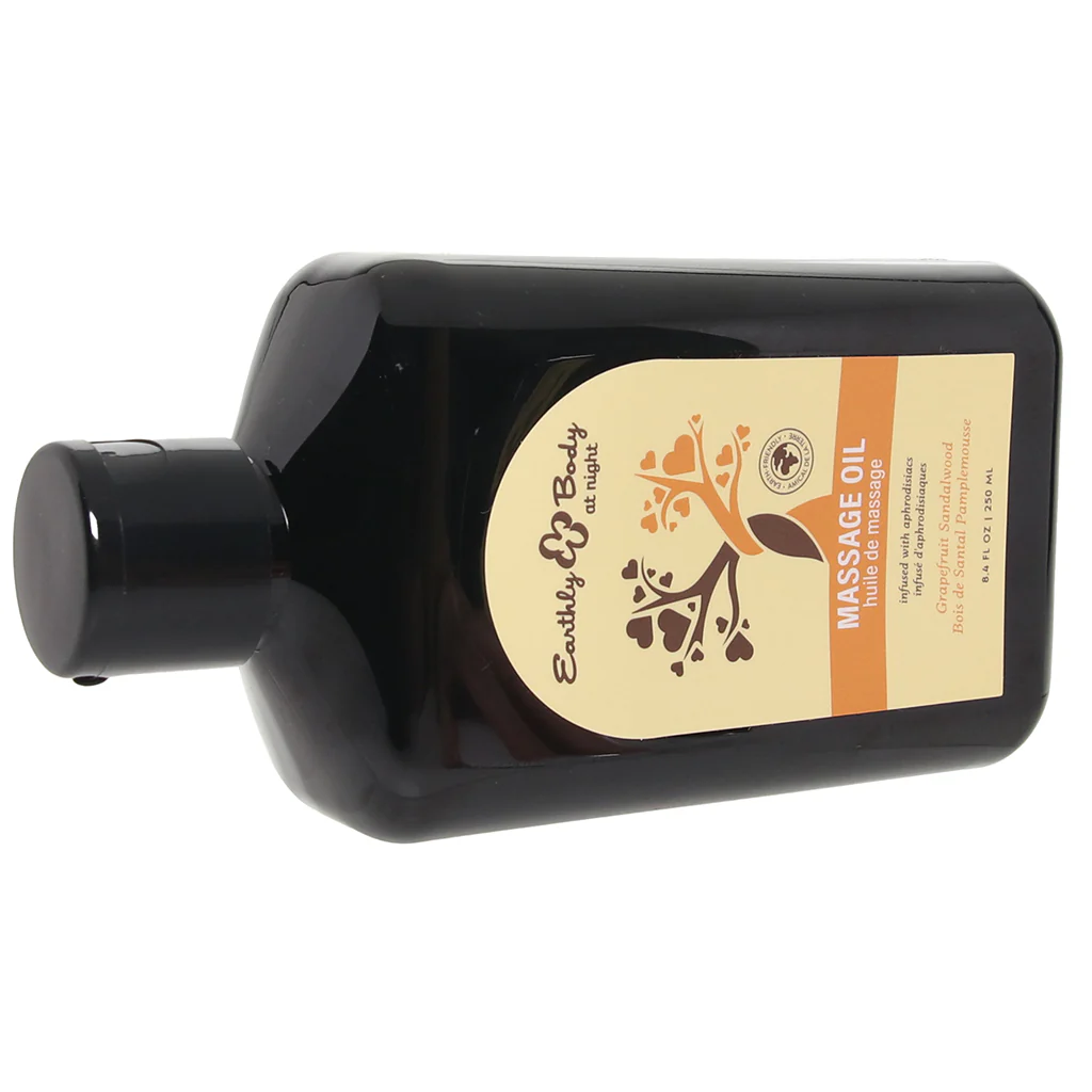 At Night Massage Oil 8.4oz/250ml in Grapefruit Sandalwood - Image 2