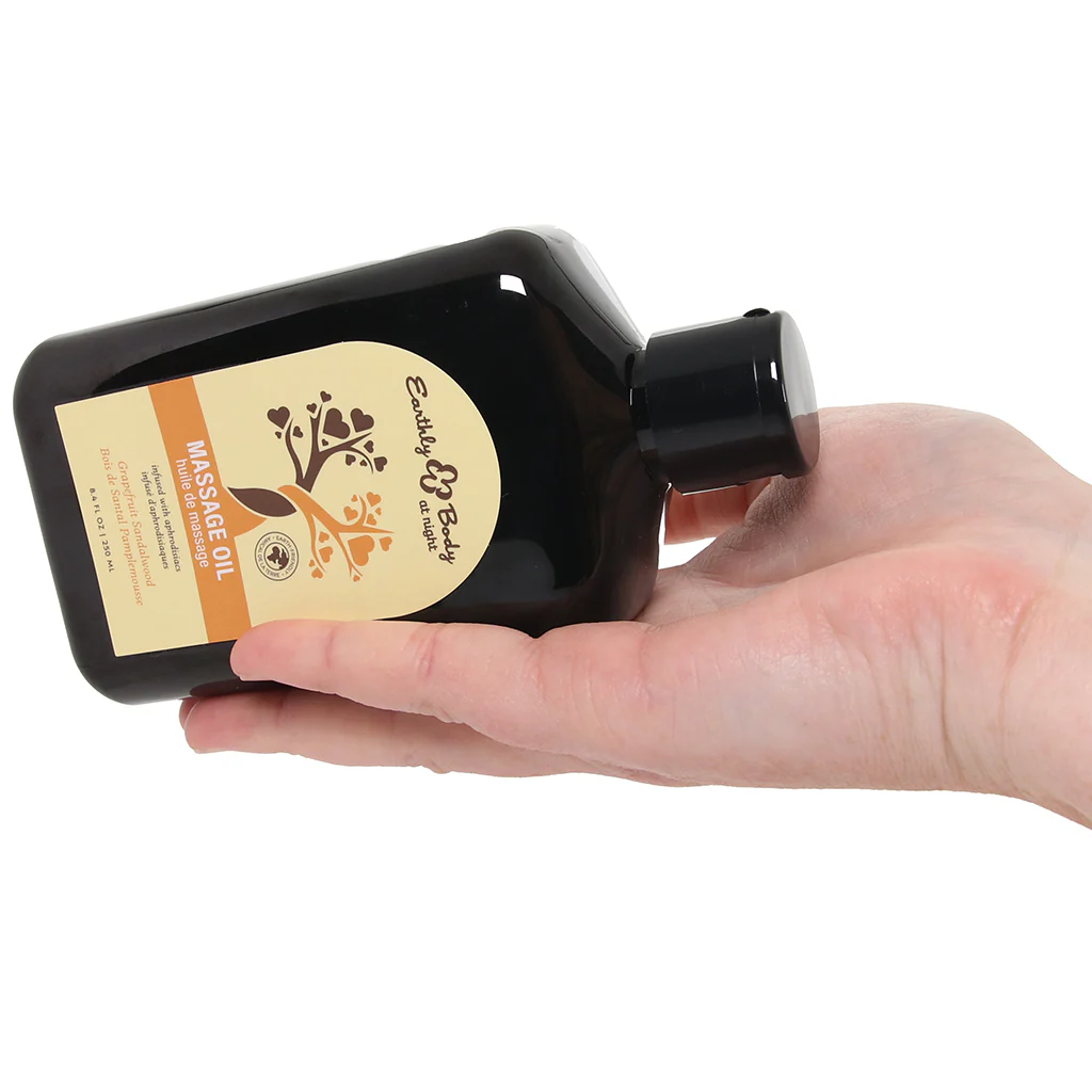At Night Massage Oil 8.4oz/250ml in Grapefruit Sandalwood - Image 6