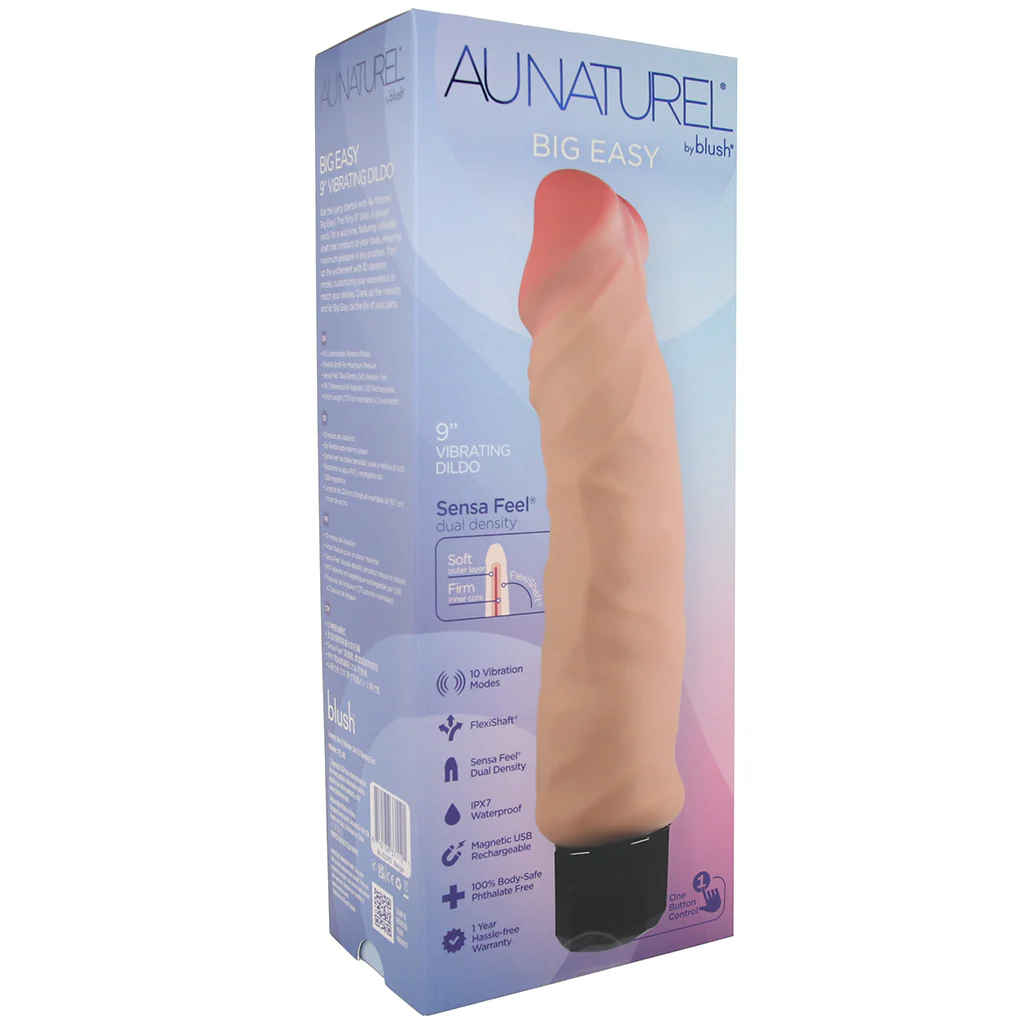 Au Naturel Big Easy 9 Inch Realistic Vibe - Image 9