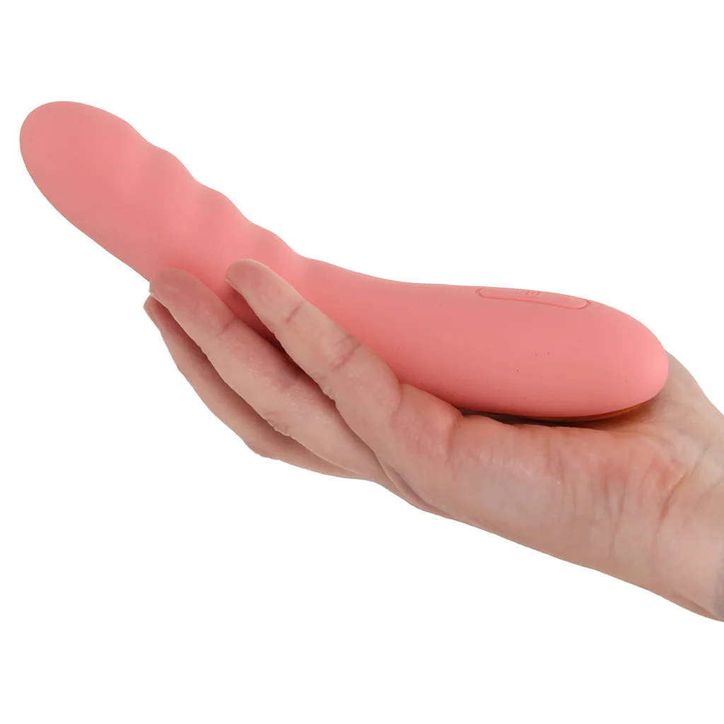 Ava Neo Interactive Thrusting Vibe in Peach Pink - Image 4