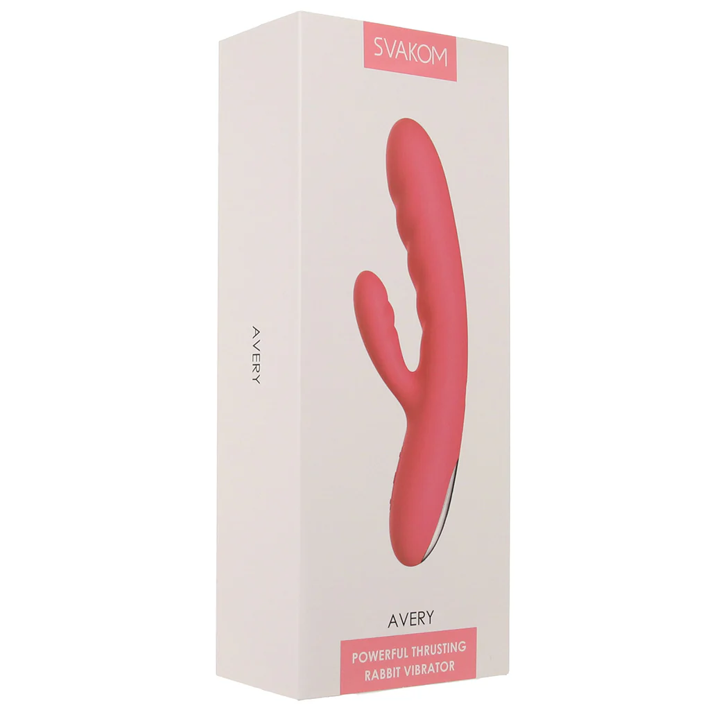 Avery Thrusting Rabbit Vibe in Strawberry Pink - Image 9