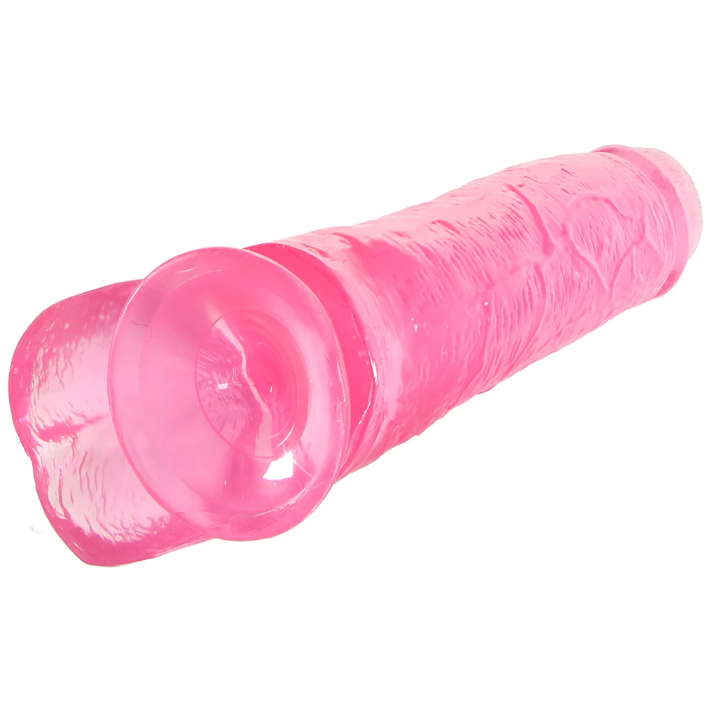 B Yours Plus Big n’ Bulky 10.5 Inch Ballsy Dildo in Pink - Image 5