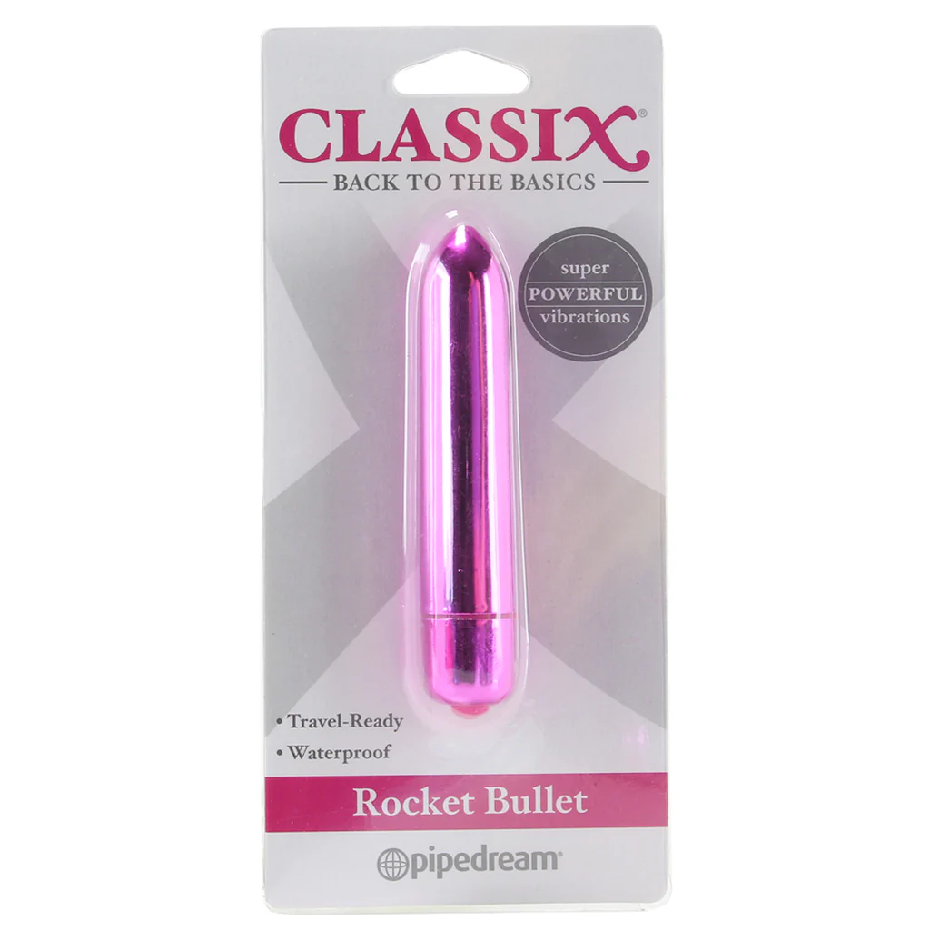 Back to the Basics Rocket Bullet Vibe in Pink - Image 6