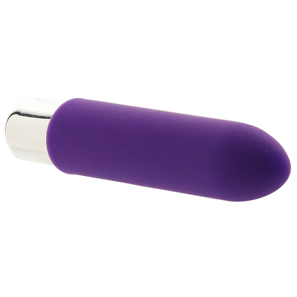 Bam Mini Rechargeable Bullet Vibe in In To You Indigo - Image 2