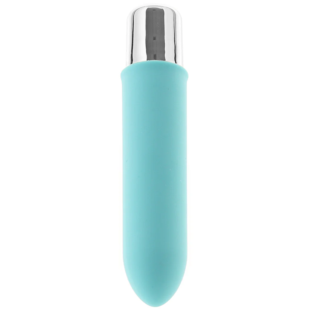 Bam Mini Rechargeable Bullet Vibe in Tease Me Turquoise - Image 3