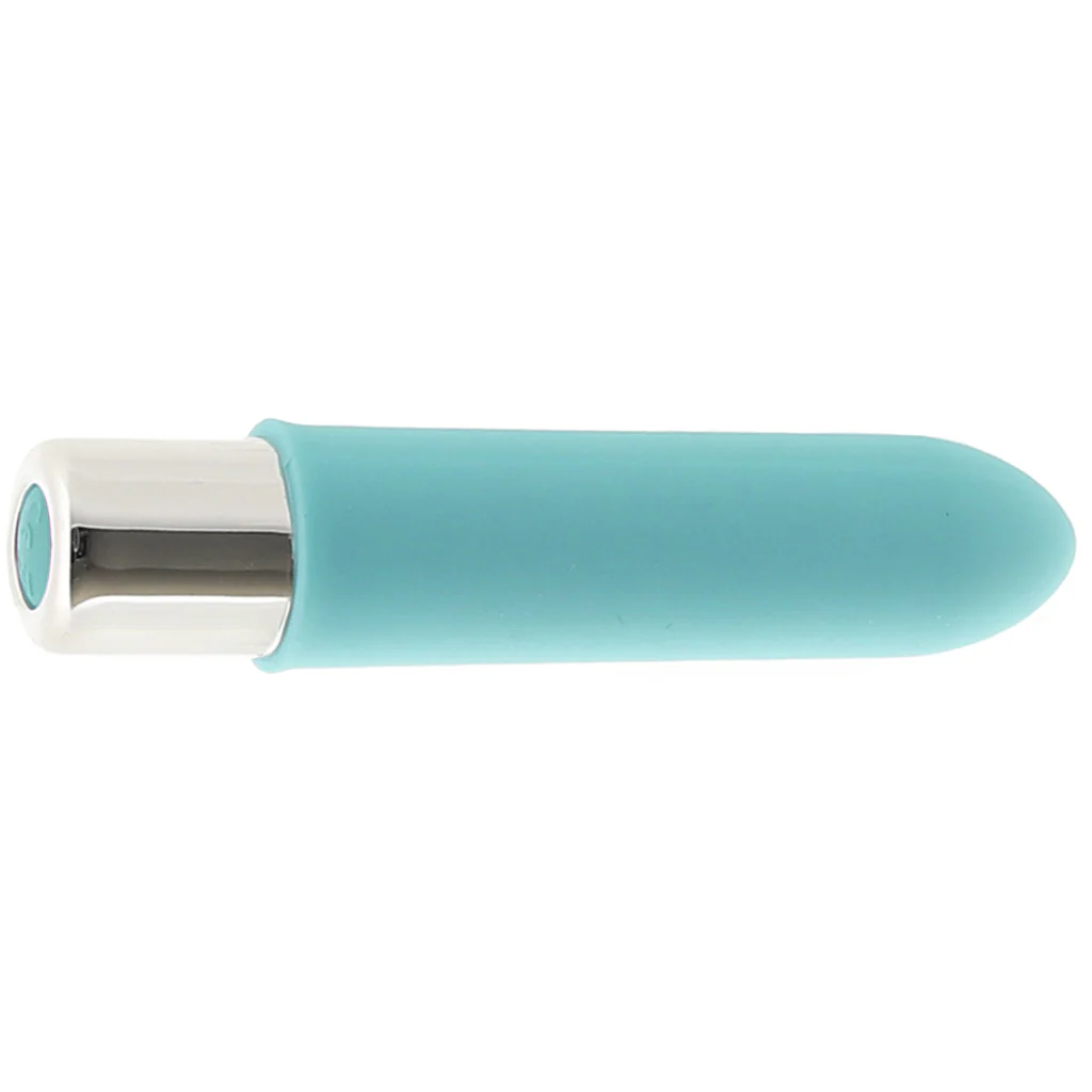 Bam Mini Rechargeable Bullet Vibe in Tease Me Turquoise - Image 5