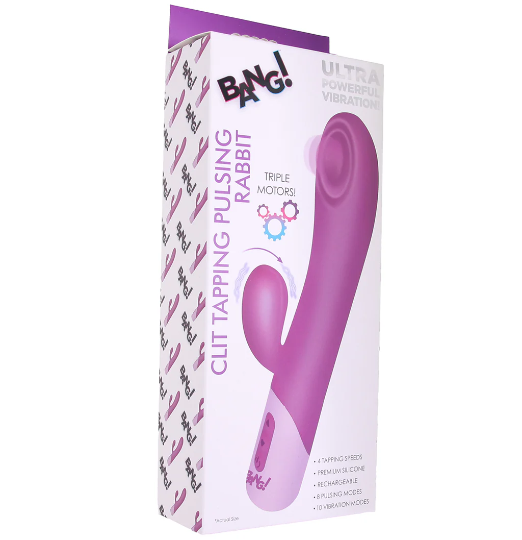 Bang! Clit Tapping Pulsing Rabbit Vibe - Image 9
