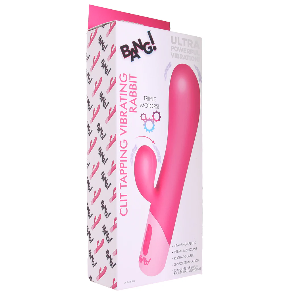 Bang! Clit Tapping Vibrating Rabbit Vibe - Image 9