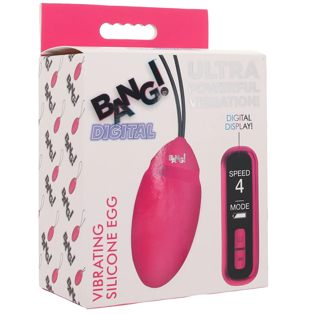 Bang! Egg Vibe with Digital Remote - Image 9