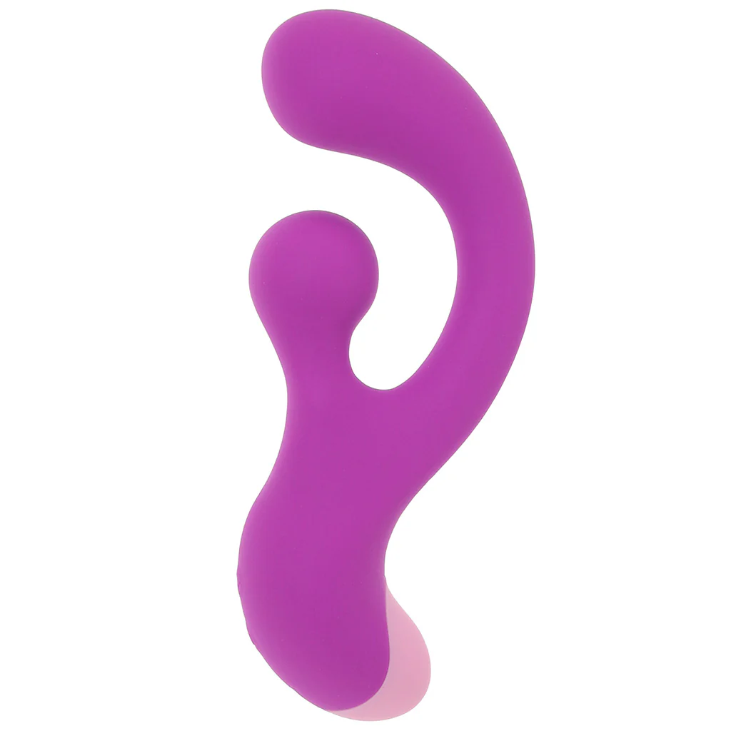 Bang! Gyro Silicone Rabbit Vibe in Purple - Image 3