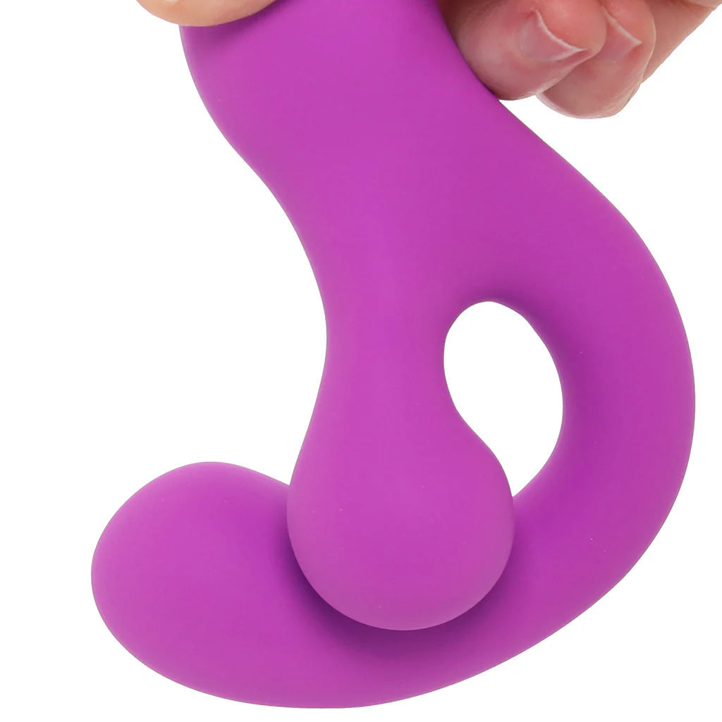Bang! Gyro Silicone Rabbit Vibe in Purple - Image 6