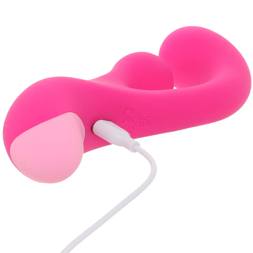 Bang! Gyro Silicone Rabbit Vibe in Pink - Image 7