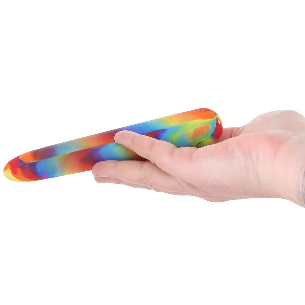 Bang! Rainbow Silicone Slim Vibe - Image 4
