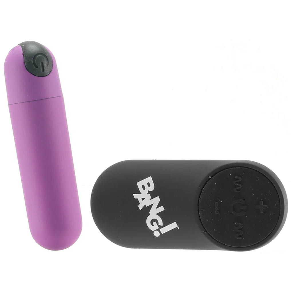 Bang! Remote Vibrating Bullet in Purple - Image 5