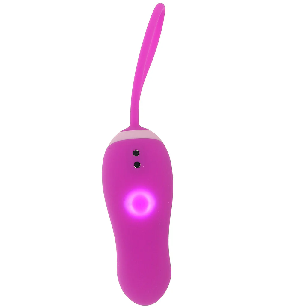 Bang! Silicone Mini Vibe with Remote in Purple - Image 7