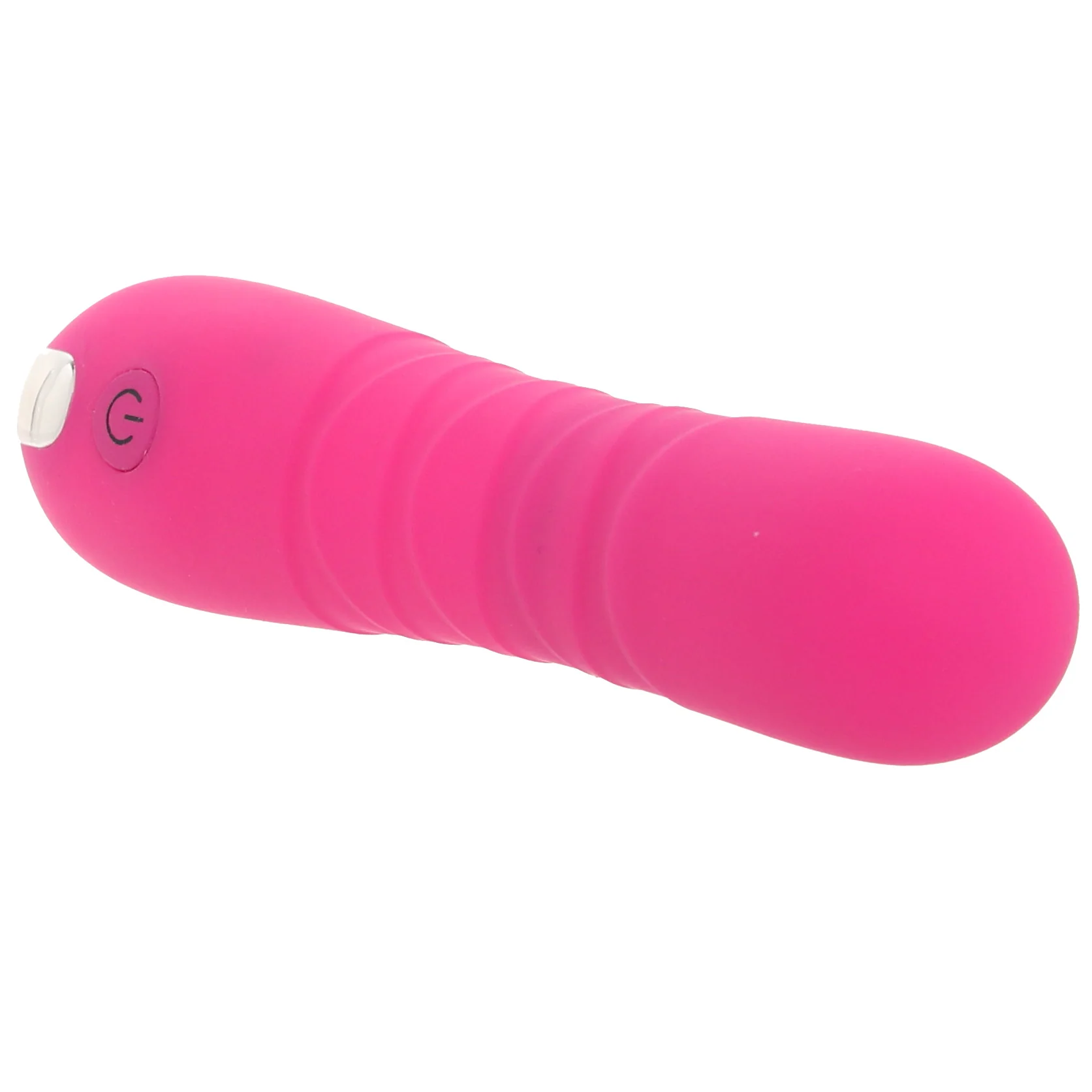 Bang! Thrusting Silicone Vibe in Pink - Image 2