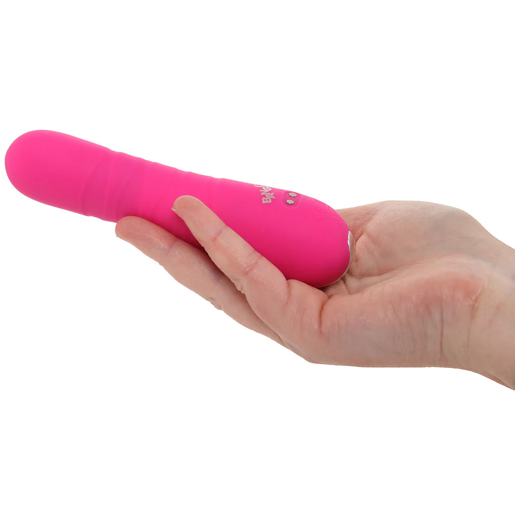 Bang! Thrusting Silicone Vibe in Pink - Image 4
