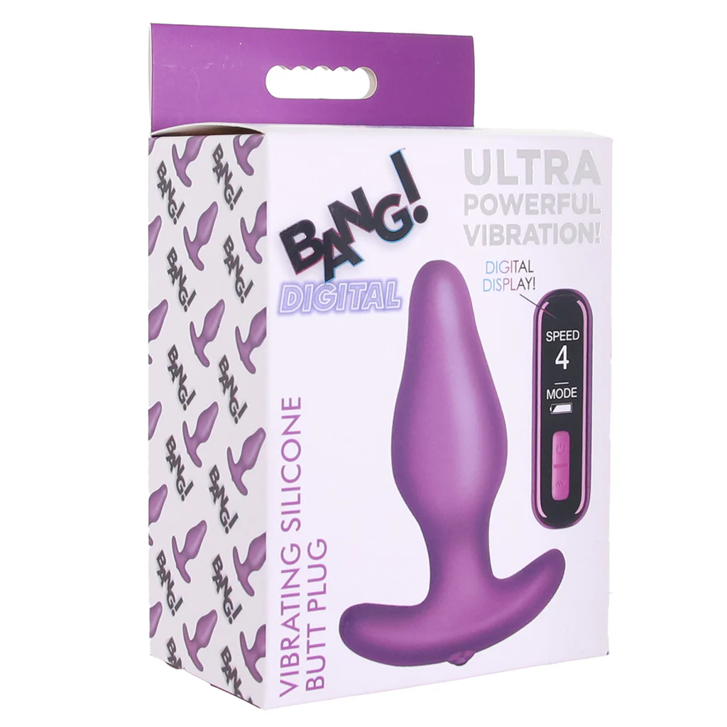 Bang! Vibrating Butt Plug with Digital Remote - Image 9