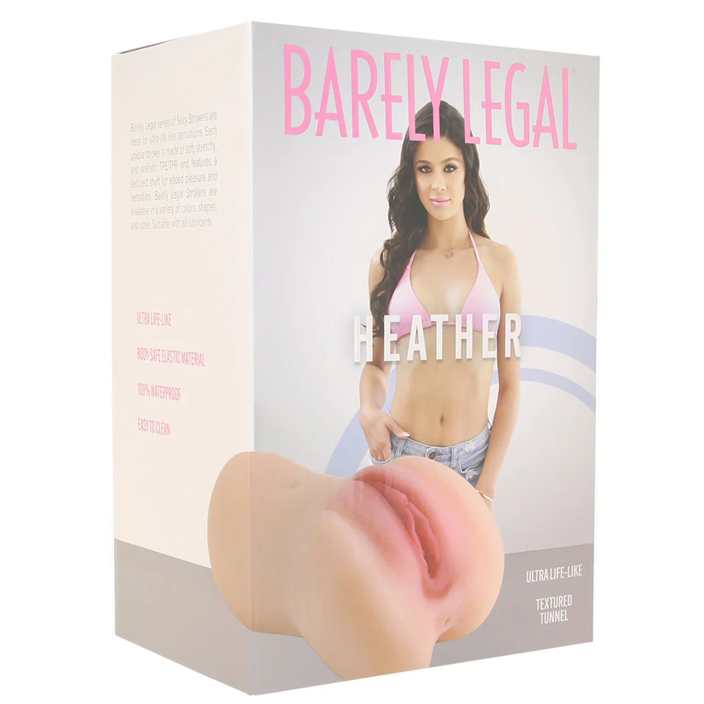 Barely Legal Heather Pussy & Ass Stroker - Image 6