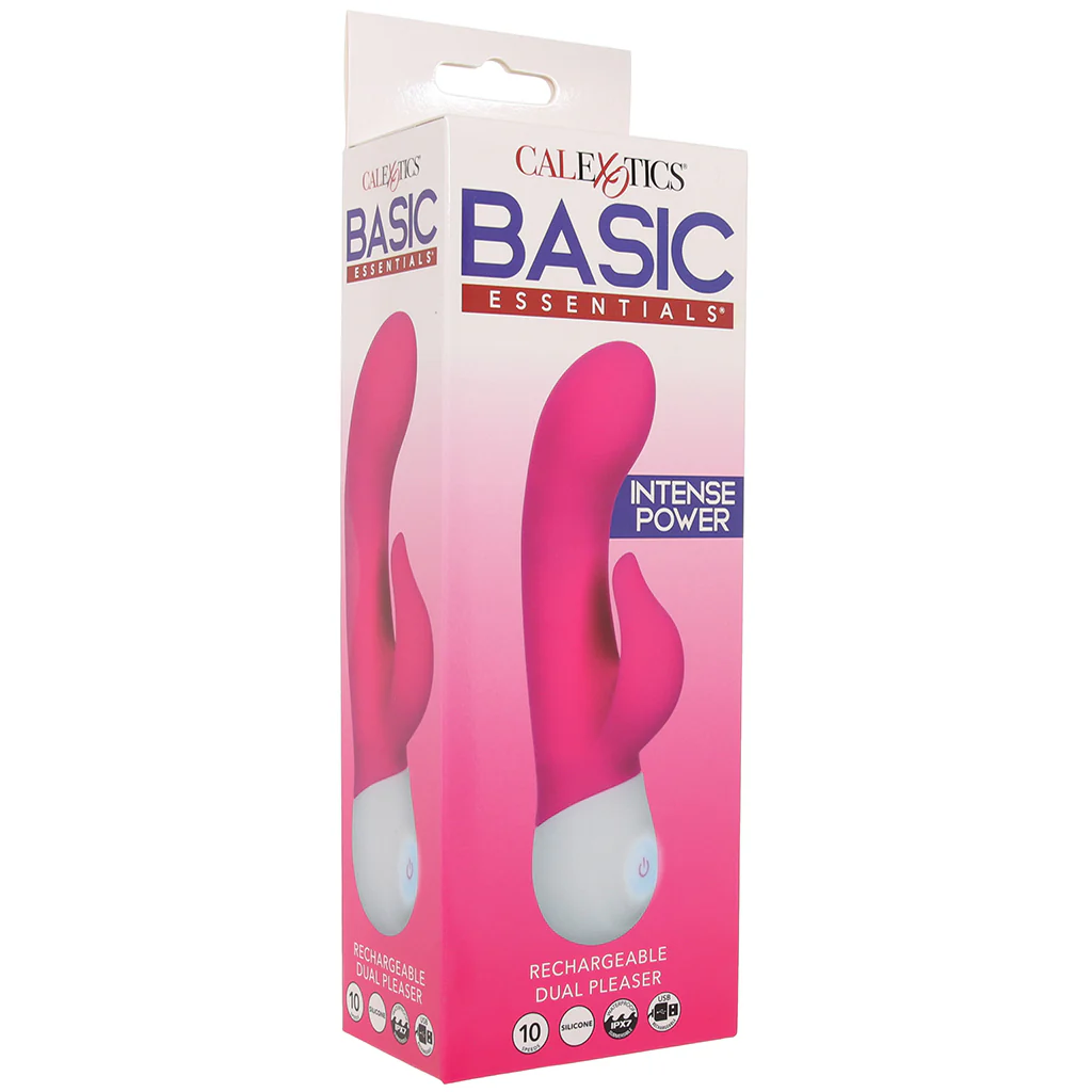 Basic Essentials Dual Pleasure Rabbit Vibe - Image 9