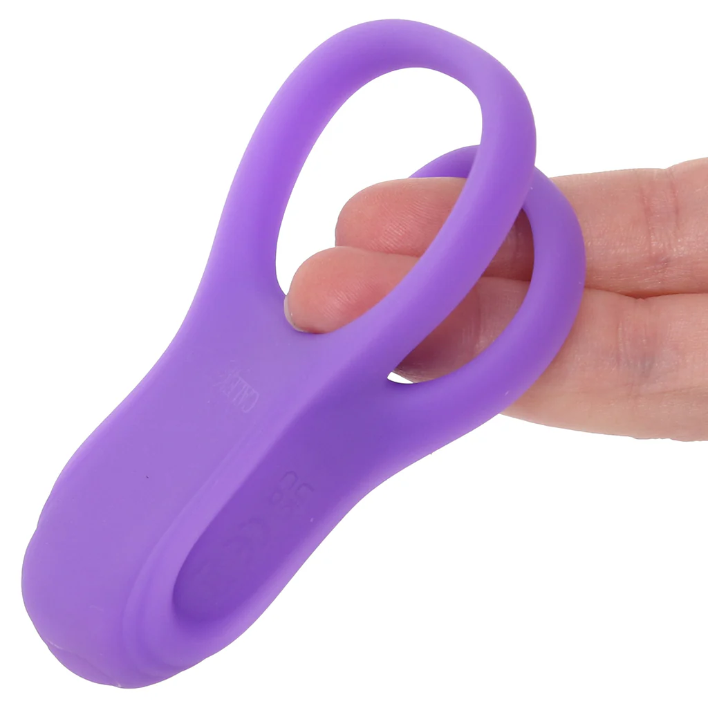 Basic Essentials Dual Support Vibrating Cock Ring - Image 8
