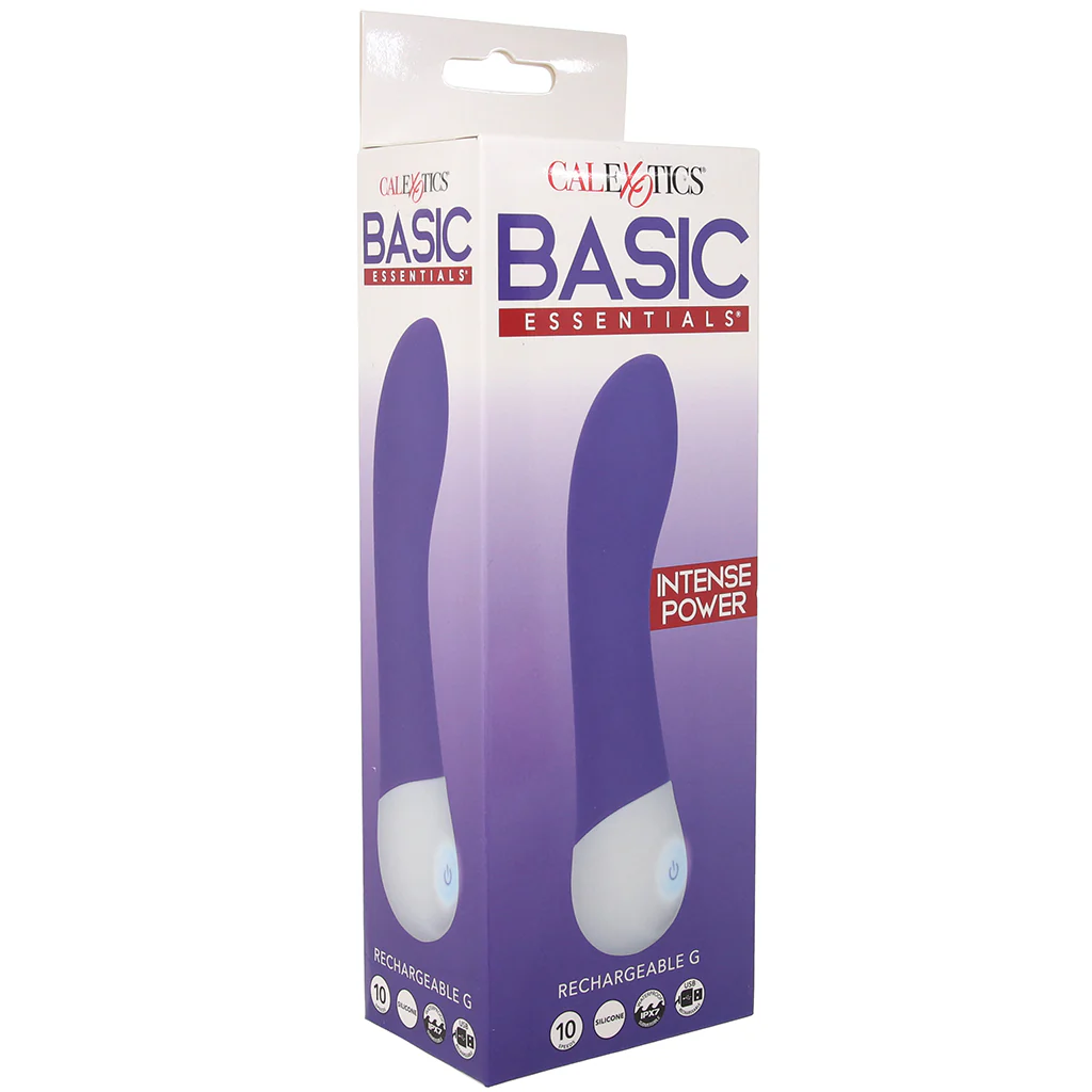Basic Essentials Rechargeable G-Spot Vibe - Image 9