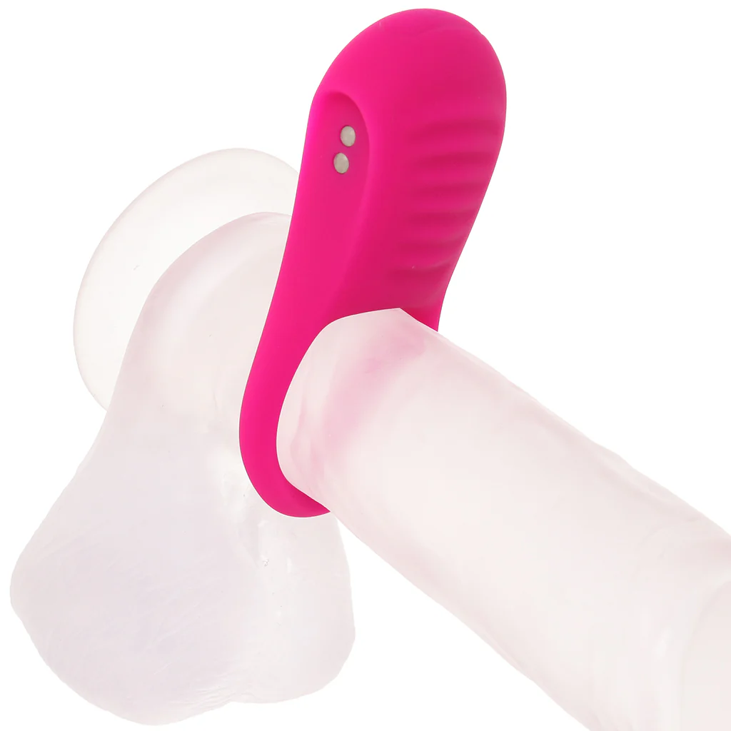 Basic Essentials Ridge Rider Vibrating Cock Ring - Image 2