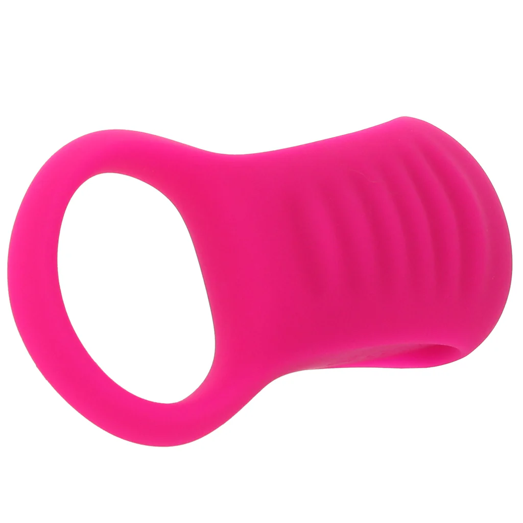 Basic Essentials Ridge Rider Vibrating Cock Ring - Image 6