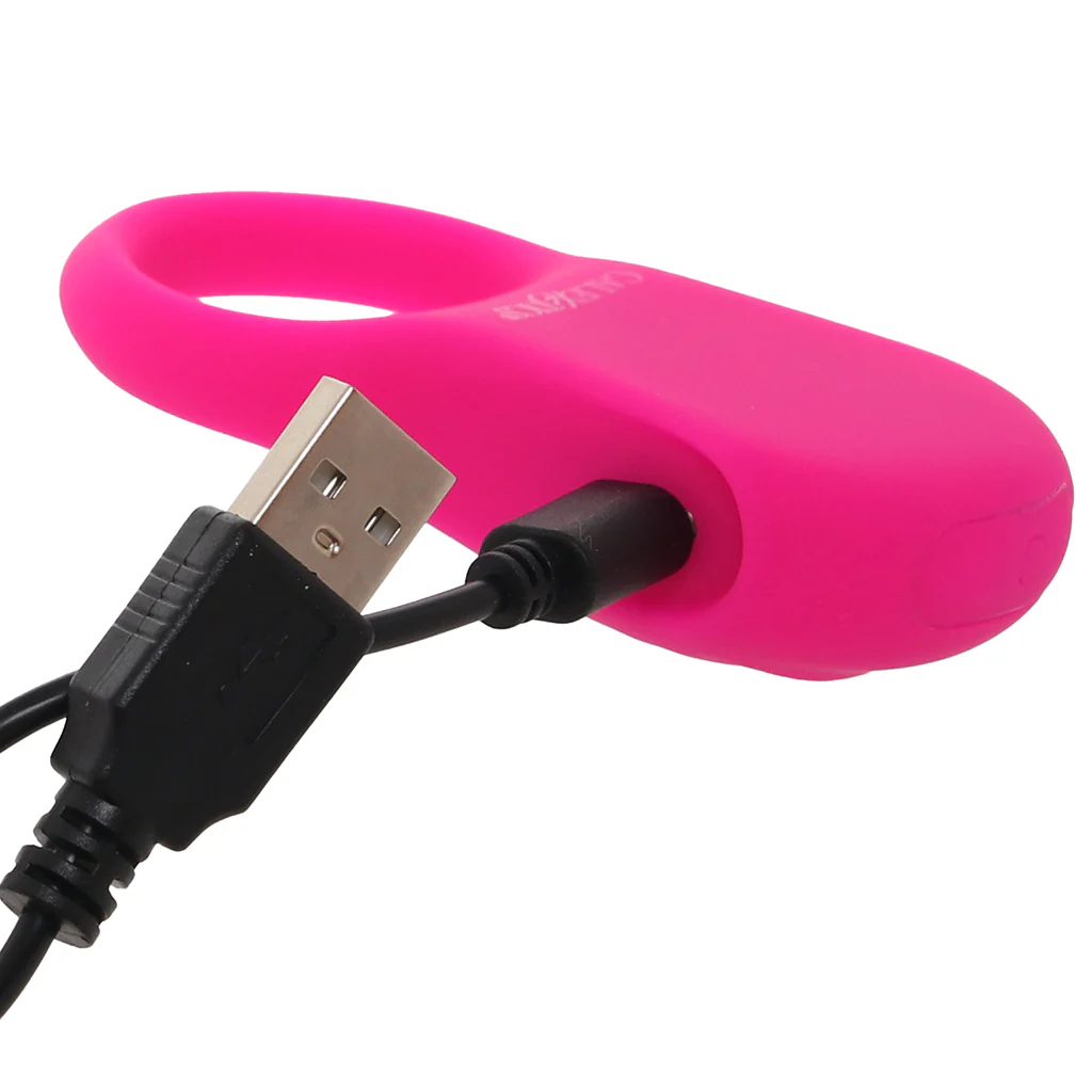 Basic Essentials Ridge Rider Vibrating Cock Ring - Image 7