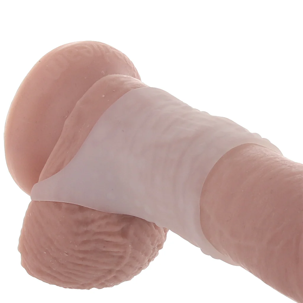 Basic Essentials Stimulation Enhancer Sleeve in Frosted - Image 2