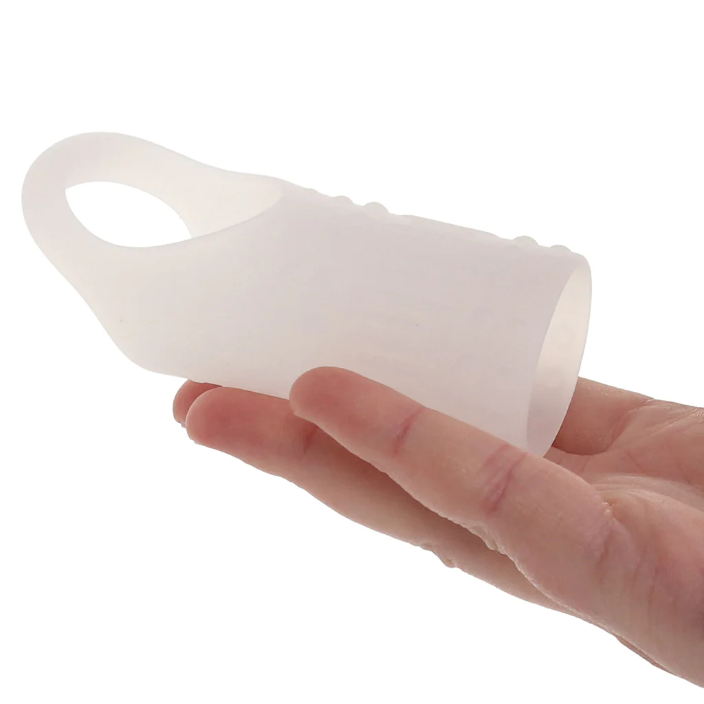 Basic Essentials Stimulation Enhancer Sleeve in Frosted - Image 4