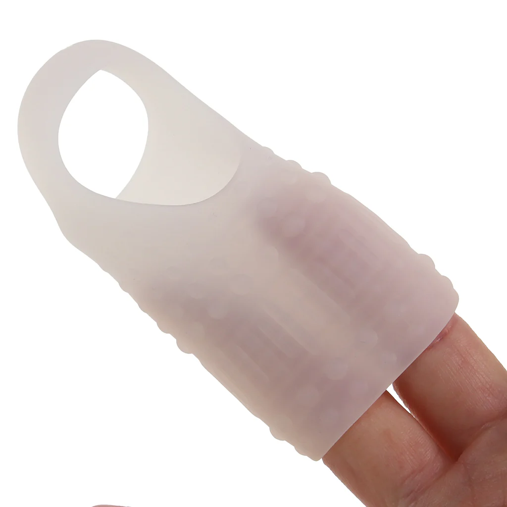 Basic Essentials Stimulation Enhancer Sleeve in Frosted - Image 8