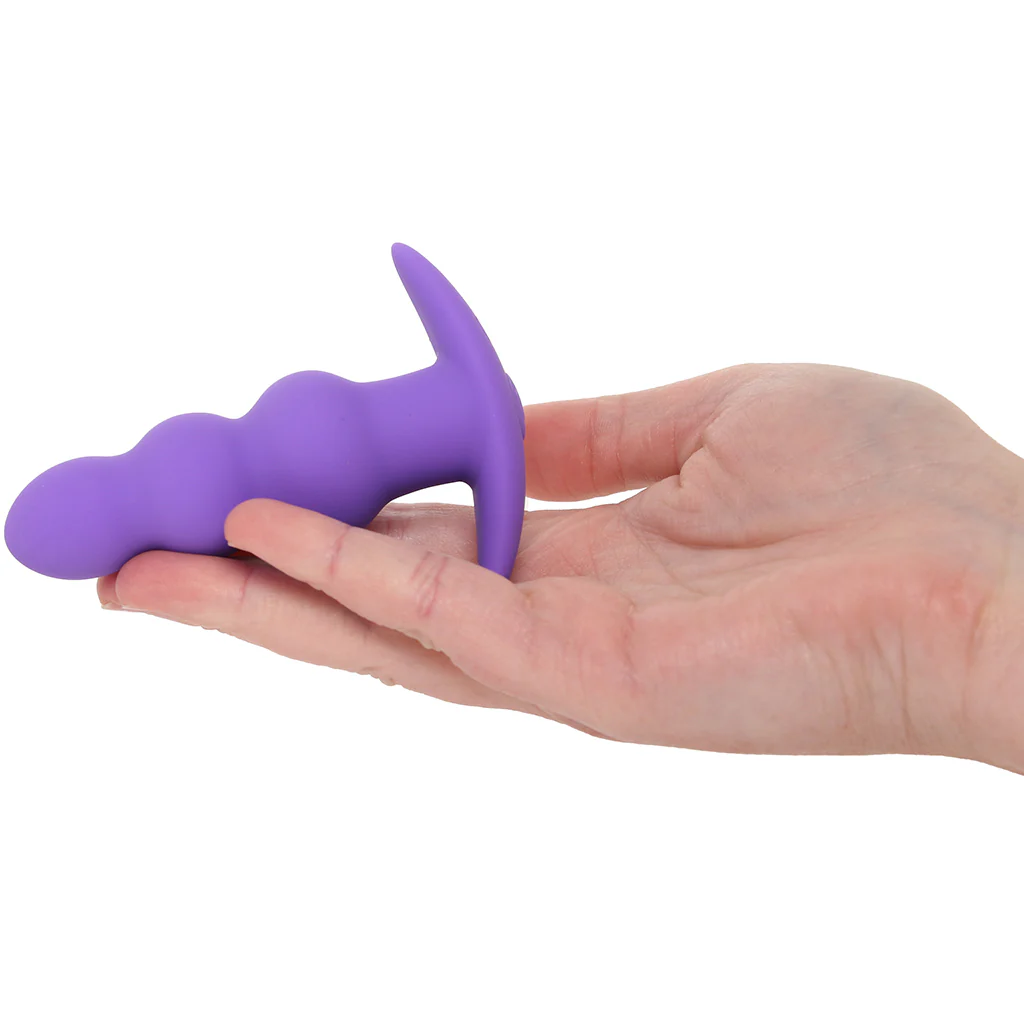 Basic Essentials Vibrating Beaded Anal Probe - Image 4