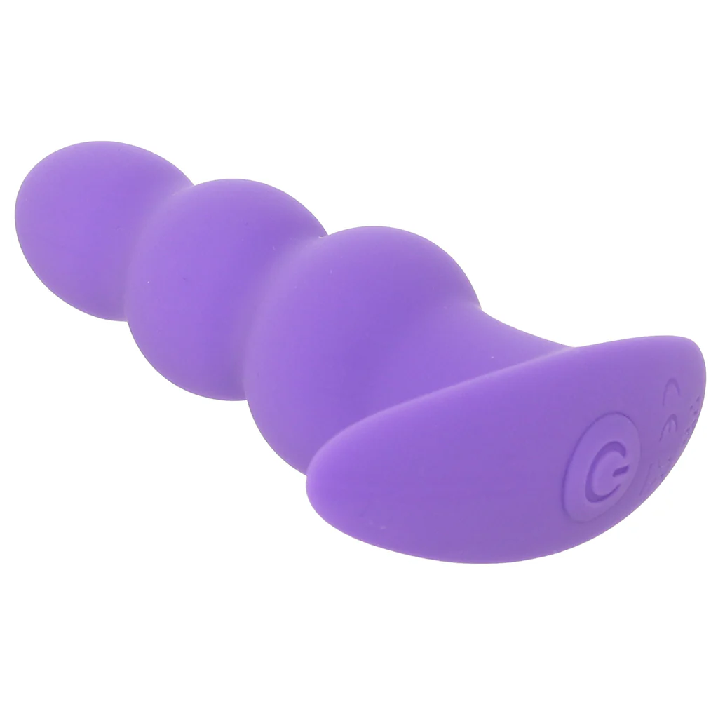 Basic Essentials Vibrating Beaded Anal Probe - Image 5