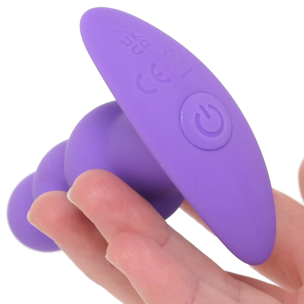 Basic Essentials Vibrating Beaded Anal Probe - Image 8