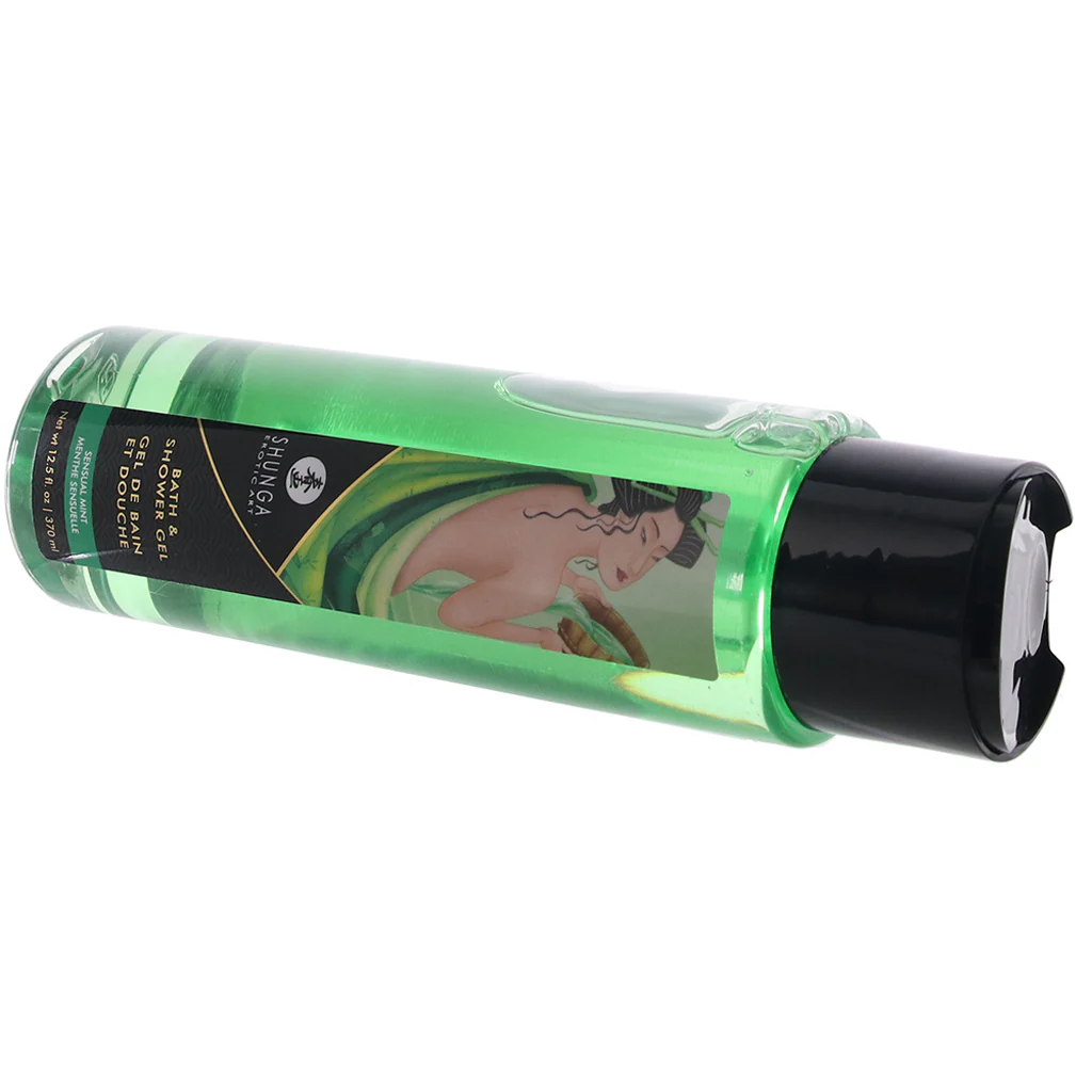 Bath & Shower Gel 12.5oz/370ml in Sensual Mint - Image 2
