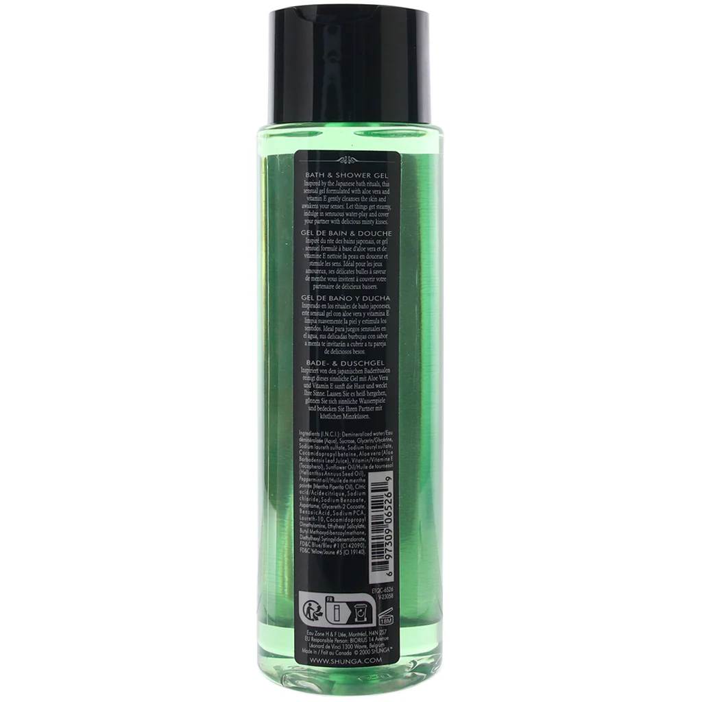 Bath & Shower Gel 12.5oz/370ml in Sensual Mint - Image 6
