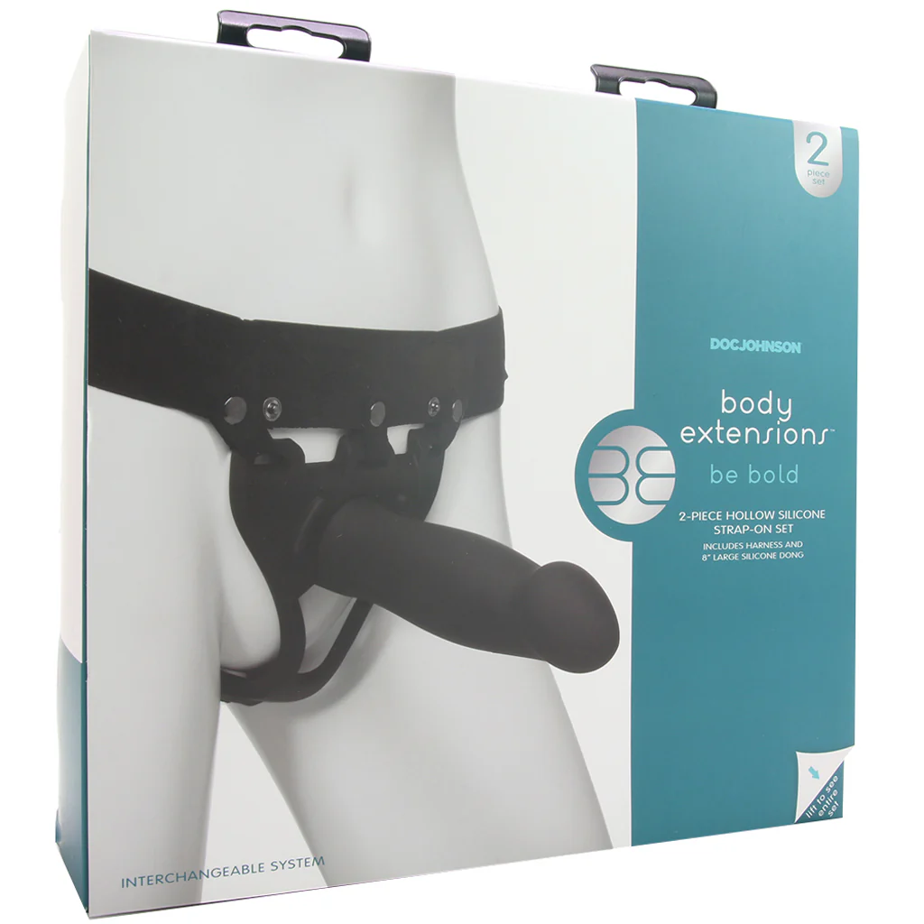 be bold Hollow Strap-On Set with 8 Inch Dildo - Image 6
