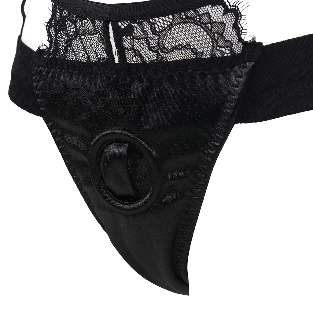 Bedroom Bliss Belle Panty Harness & Garter in Small - Image 5