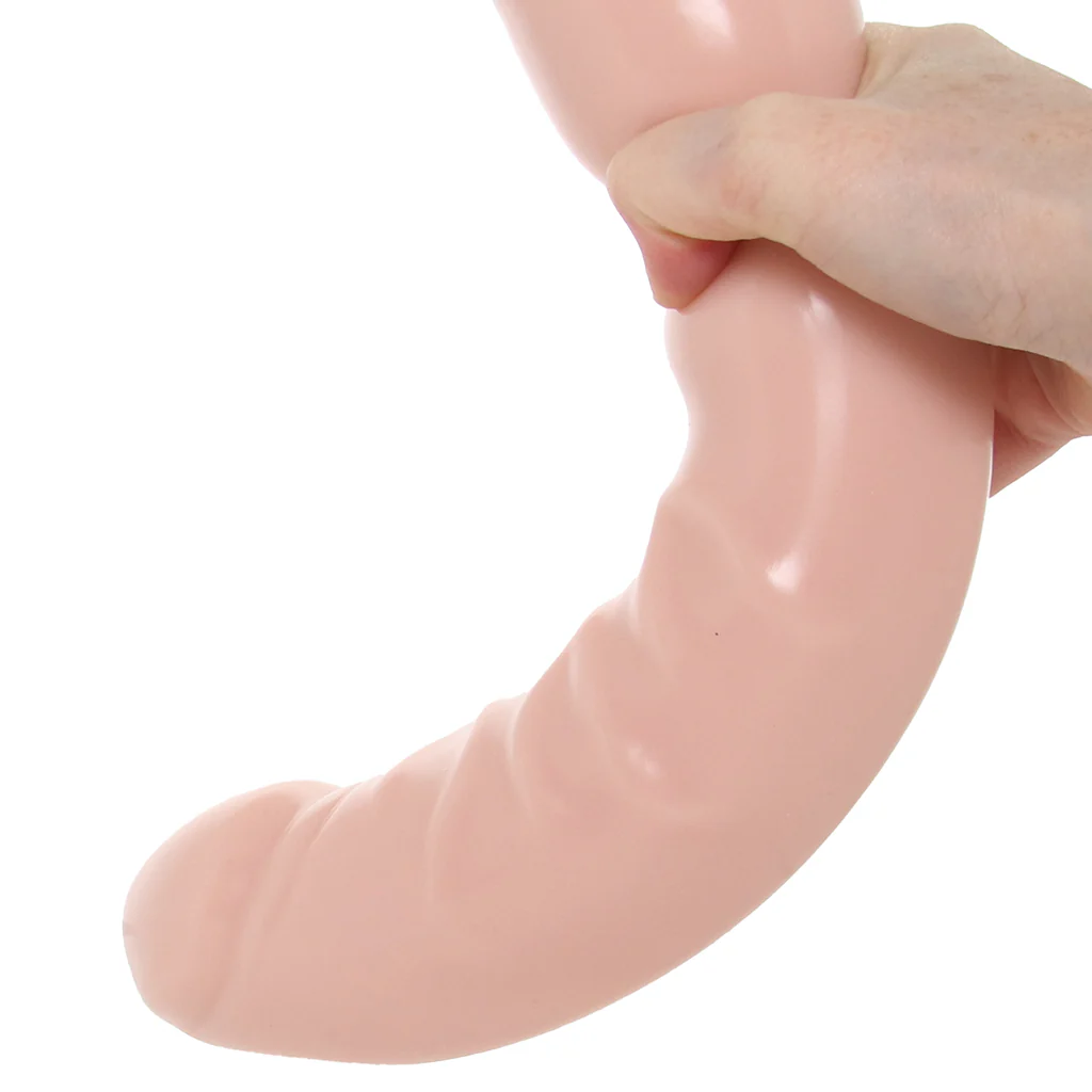 Classic Big Boy 12 Inch Dildo in White - Image 7