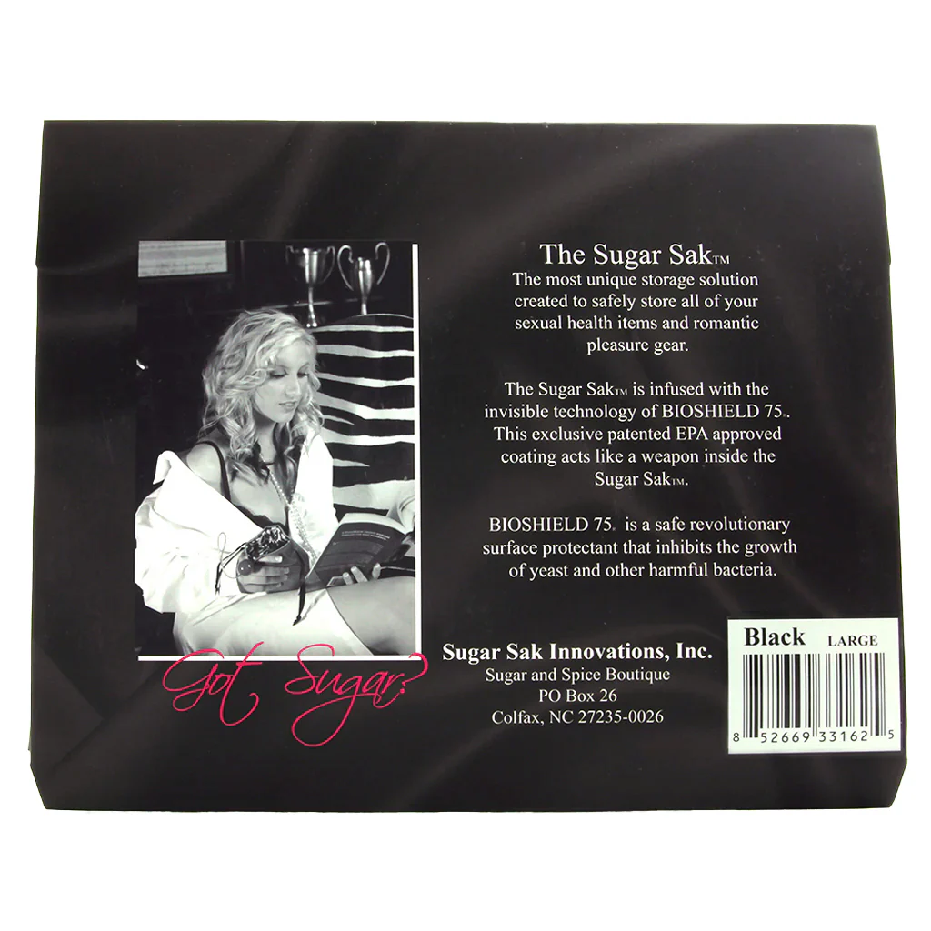 The Sugar Sak BioShield 75 Storage Solution Large in Black - Image 5