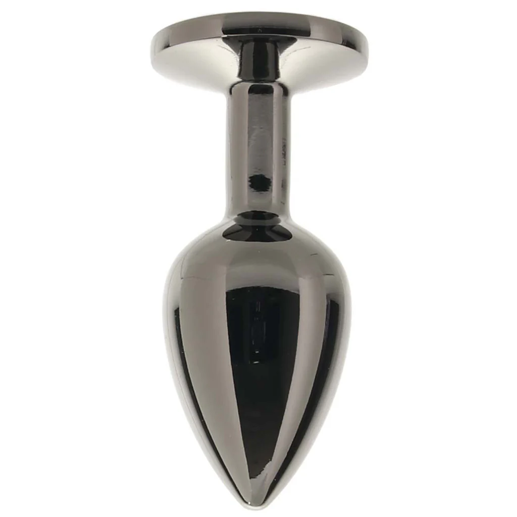 Black Gem Anal Plug in Small - Image 3