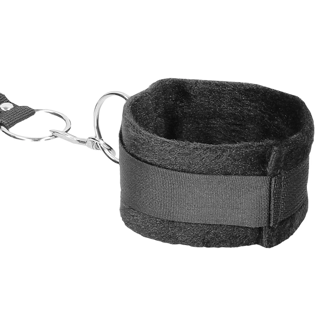 Black & White Velcro Hogtie With Cuffs - Image 5