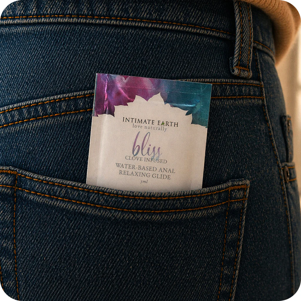 Bliss Clove Infused Anal Relaxing Glide in 0.1oz/3ml - Image 2