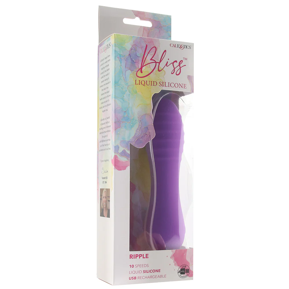 Bliss Liquid Silicone Ripple Vibe - Image 6